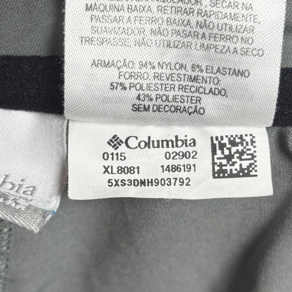 Columbia Women's Size 16 Regular Gray Outdoor Hiking Pants Zip Pockets, Utility - Picture 5 of 7